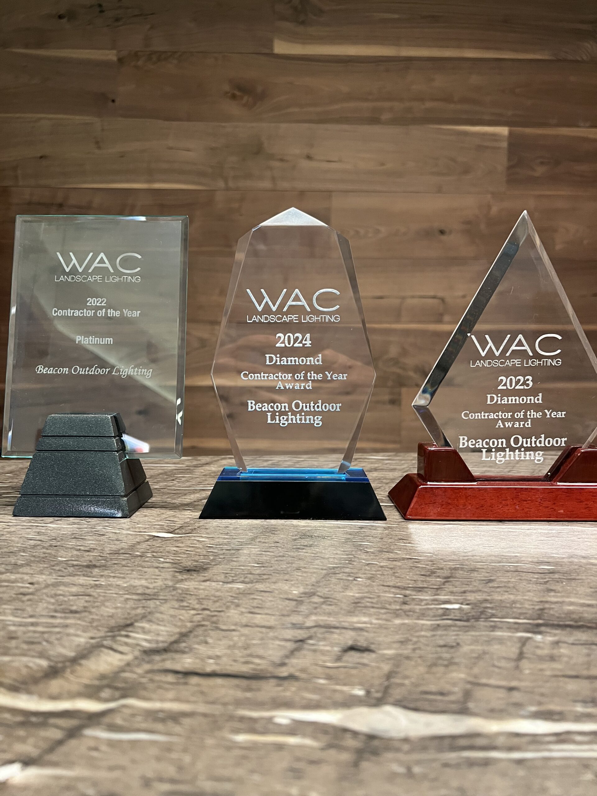 WAC Contractor of the Year award earned by Beacon Outdoor Lighting, Naples, FL